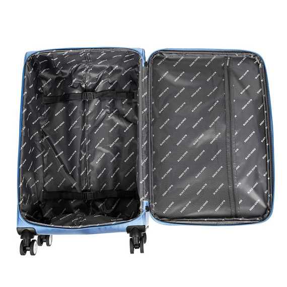 Duża walizka na kółkach 28" Black Horse Lincoln KC-230069-28 niebieska