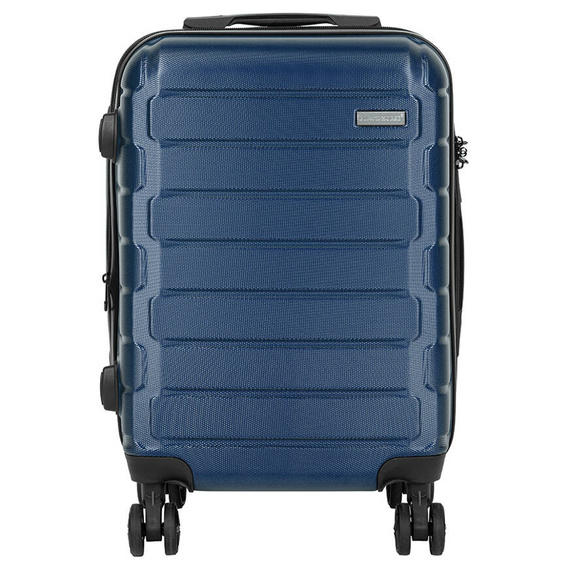 Mała walizka z ABS-u Black Horse Bentley 20" PT-0069-20 granatowa