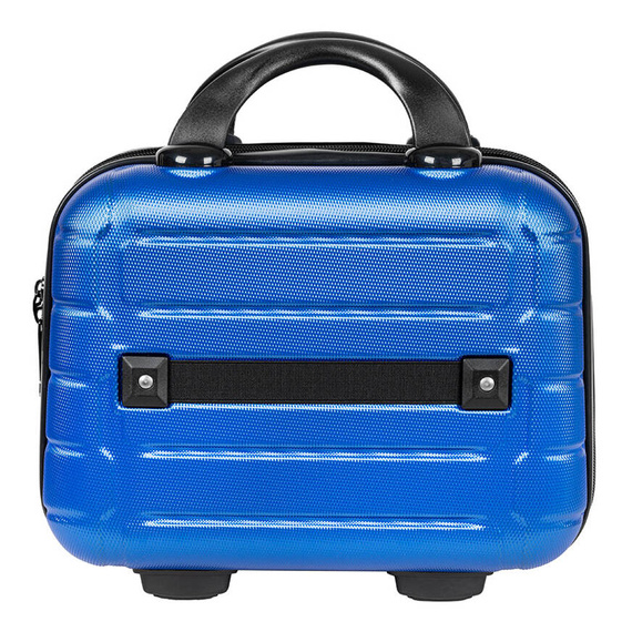 Kosmetyczka - kuferek usztywniany Black Horse Bentley 12" PT-0069-12 niebieski