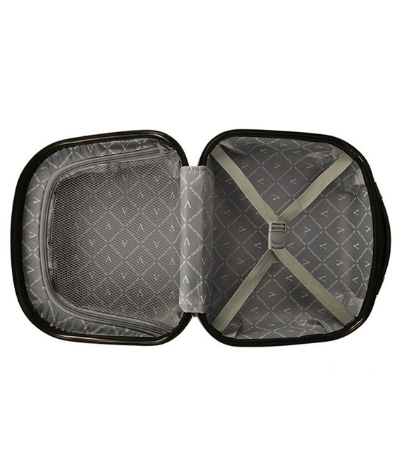 Kosmetyczka - kuferek usztywniany Vip Collection Costa Brava 14" Granatowa