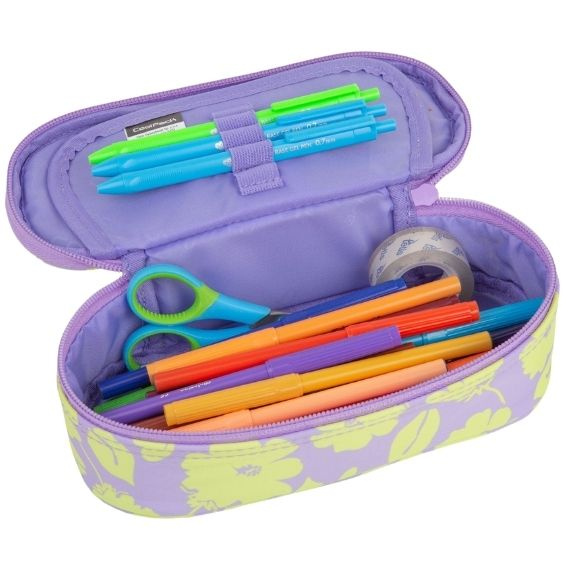 Pencil case CoolPack Campus Camo Mesh Yellow 98410CP No. B62068