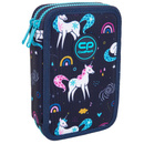 Piórnik szkolny podwójny z wyposażeniem CoolPack Jumper 2 Mrs unicorn F066935
