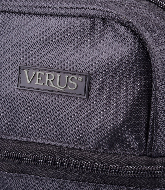 Kosmetyczka klasyczna Verus Monte Carlo 10'' Czarno-szara