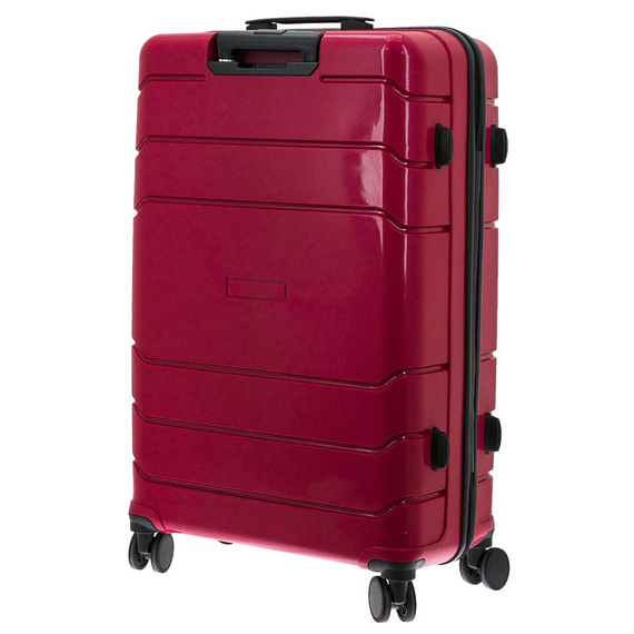 Walizka twarda duża Camino Davidt's 267.263.84 Czerwona