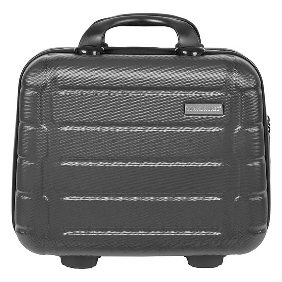 Komplet walizka z ABS-u 20" i kuferek 14" Black Horse Bentley PT-0069-20-14 szare