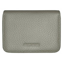 Etui na karty z piekiełkiem skórzane szare RFID KB29 GREY