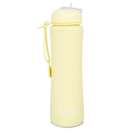 Bidon silikonowy Coolpack Pump 600 ml Powder Yellow Z14649