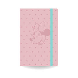 Notes A5 z gumką Colorino Disney Minnie Mouse Różowy 16227PTR_R