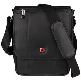 Torba na ramię raportówka New Bags czarna KWL-106