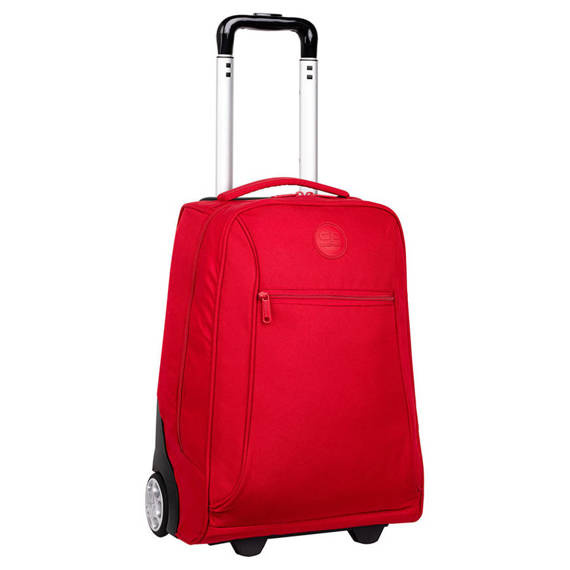 Plecak szkolny na kółkach CoolPack Compact RPET Red F086642