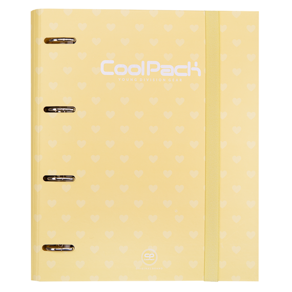 Segregator A4 Coolpack Ring Book Pastel żółty 87942CP